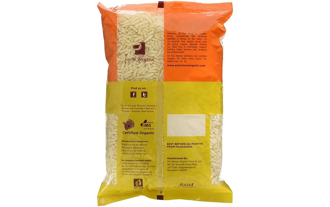 Pro Nature Organic Puffed Rice    Pack  200 grams